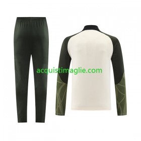 Barcellona Tute Felpe da Allenamento Bianco 2023/2024